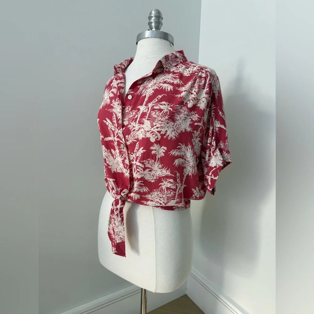 AMERICAN EAGLE OUTFITTERS  Hawiaan Shirt - Picture 11 of 16